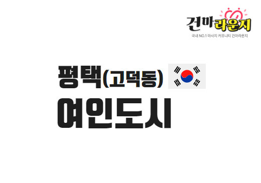 평택 고덕동 여인도시